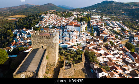 Santa Maria da Devesa chiesa, Castelo de Vide, Portogallo Foto Stock