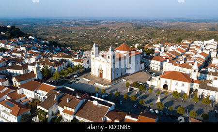 Santa Maria da Devesa chiesa, Castelo de Vide, Portogallo Foto Stock