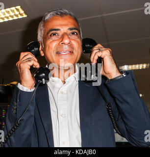 Le celebrità partecipano al 13° annuale BGC Charity Day. Con: Sadiq Khan dove: Londra, Regno Unito quando: 11 settembre 2017 credito: John Rainford/WENN.com Foto Stock