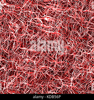 Rosso maglia metallica per lo sfondo Foto Stock