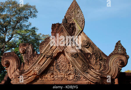 I templi di Angkor Wat in Cambogia sono stati designati come sito del patrimonio mondiale dell'unesco Foto Stock