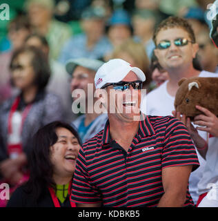 Tennis 2014 - australian open -bouchard v ivanovic Foto Stock