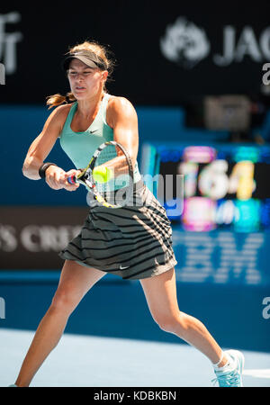 Tennis 2014 - australian open -bouchard v ivanovic Foto Stock