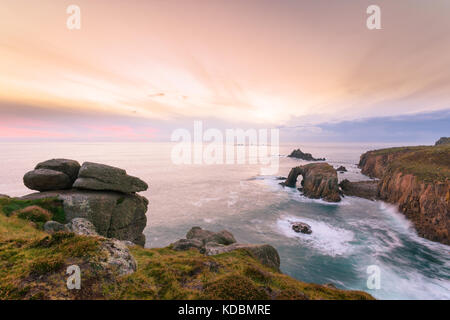 Lands End, Cornwall, Regno Unito 2016 Foto Stock