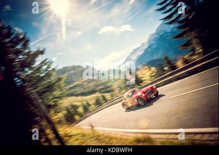 Jochpass Memorial - Classic Car Race - Baviera Germania Foto Stock