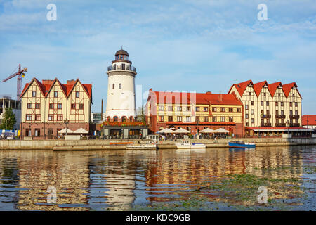 Kaliningrad, vedute del mare dell'isola lomza Foto Stock