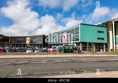 Nantgarw campus di Coleg y Cymoedd,(College delle valli), un ulteriore istruzione college nella TAF Valley, DI MID GLAMORGAN, GALLES Foto Stock