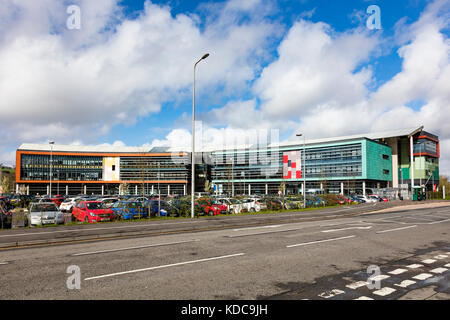 Nantgarw campus di Coleg y Cymoedd,(College delle valli), un ulteriore istruzione college nella TAF Valley, DI MID GLAMORGAN, GALLES Foto Stock