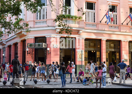 Hotel Ambos Mundos Havana Vecchia Foto Stock