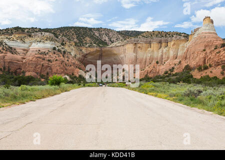 L'eco anphitehater nel nord del nuovo messico Foto Stock