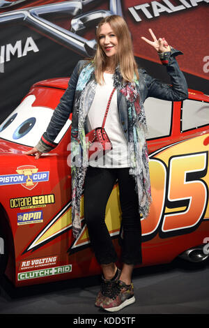 Photocall per Disney Pixar's 'Cars 3' a Milano, Italia. Con: Ludmilla Radchenko Dove: Milano, Lombardia, Italia Quando: 11 Set 2017 credito: IPA/WENN.com **disponibile Solo per la pubblicazione in UK, USA, Germania, Austria, Svizzera** Foto Stock