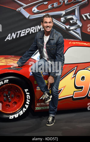 Photocall per Disney Pixar's 'Cars 3' a Milano, Italia. Con: Alberto Bonato Dove: Milano, Lombardia, Italia Quando: 11 Set 2017 credito: IPA/WENN.com **disponibile Solo per la pubblicazione in UK, USA, Germania, Austria, Svizzera** Foto Stock