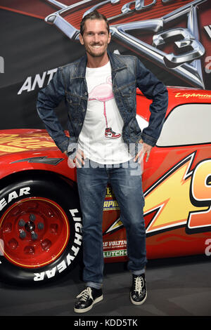 Photocall per Disney Pixar's 'Cars 3' a Milano, Italia. Con: Alberto Bonato Dove: Milano, Lombardia, Italia Quando: 11 Set 2017 credito: IPA/WENN.com **disponibile Solo per la pubblicazione in UK, USA, Germania, Austria, Svizzera** Foto Stock