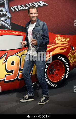 Photocall per Disney Pixar's 'Cars 3' a Milano, Italia. Con: Alberto Bonato Dove: Milano, Lombardia, Italia Quando: 11 Set 2017 credito: IPA/WENN.com **disponibile Solo per la pubblicazione in UK, USA, Germania, Austria, Svizzera** Foto Stock