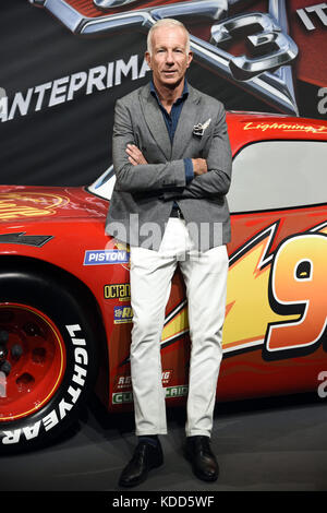 Photocall per Disney Pixar's 'Cars 3' a Milano, Italia. Presentazione: Guido Bagatta Dove: Milano, Lombardia, Italia Quando: 11 Set 2017 credito: IPA/WENN.com **disponibile Solo per la pubblicazione in UK, USA, Germania, Austria, Svizzera** Foto Stock