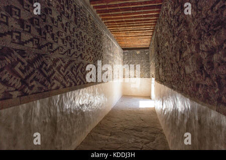 Mosaico traforature in rovine mitla oaxaca messico Foto Stock