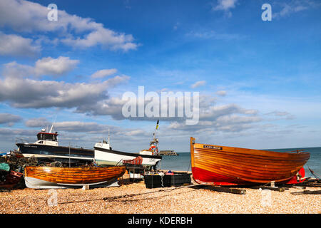 Una trattativa soleggiata giornata di ottobre Foto Stock