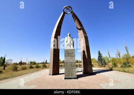 Bishkek monumenti e testimonianze. Punto di riferimento architettura sovietica Foto Stock