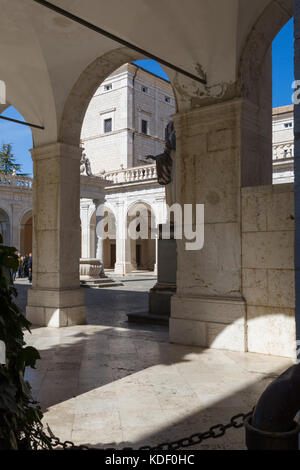 Cassino (Frosinone) - Abbazia di Montecassino Foto Stock