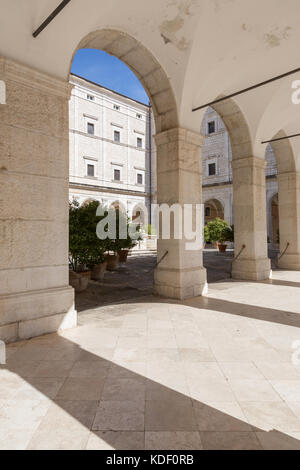 Cassino (Frosinone) - Abbazia di Montecassino Foto Stock