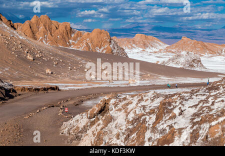 A valle della Luna, Cile Foto Stock