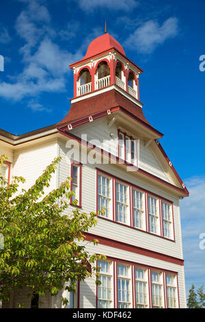 Dungeness Schoolhouse, Dungeness, Clallam County, Washington Foto Stock