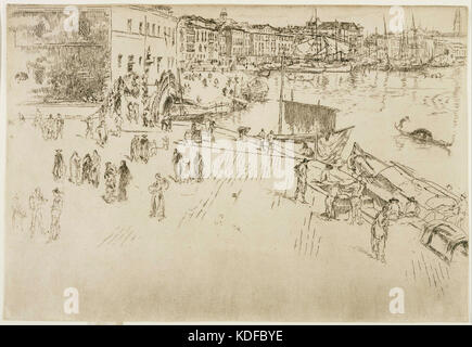 James Abbott McNeill Whistler la Riva, n. 1 Google Art Project Foto Stock