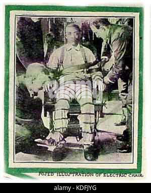 Posti illustrazione della sedia elettrica Foto Stock