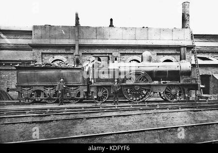Motore LNWR No.895 "Torcia' Foto Stock