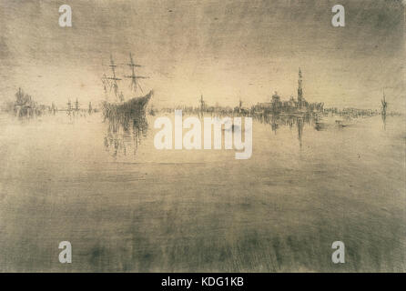 James Abbott McNeill Whistler Nocturne Google Art Project Foto Stock