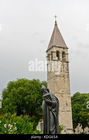 Statua di Gregorio di Nin, da Ivan Mestrovic, Split, Croazia Foto Stock