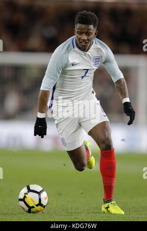 Grigio DEMARAI INGHILTERRA U21 Leicester City FC Foto Stock