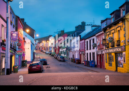 Centro di Dingle. Contea di Kerry, Irlanda Foto Stock