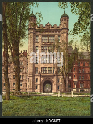 Phelps Hall e gateway, Yale College LCCN2008679552 Foto Stock