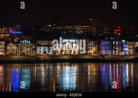 europa,portogallo,porto,viaggio,viaggio,oceano,porto,una capitale do norte,città di ponti,ponte sospeso,vino Foto Stock