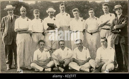Spalding ufficiale della guida di cricket; con il quale è incorporata la American cricket annuale (1914) (14740696006) Foto Stock