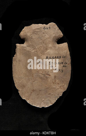 Mississippian dentellato lama Hoe raccolti in St Clair County, Illinois Foto Stock