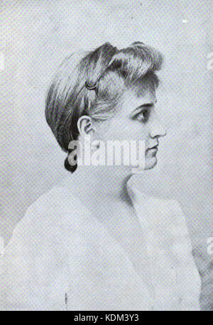 Ritratto di Gertrude Atherton Foto Stock