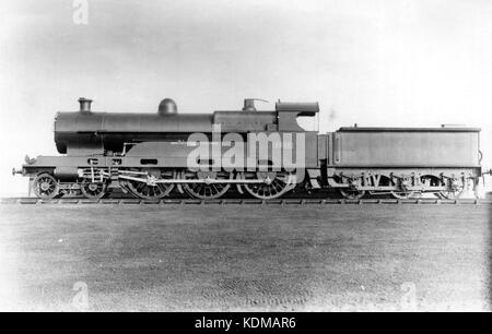 Locomotiva LNWR n. 2222 Sir Gilbert Claughton Foto Stock