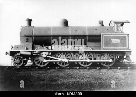 Questa fotografia mostra la locomotiva LNWR (London and North Western Railway) classe F, motore n. 1273, un significativo motore a vapore del XIX secolo. Foto Stock