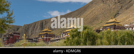 Ta shi lhun monastero po, Shigatse, nel Tibet, Cina Foto Stock