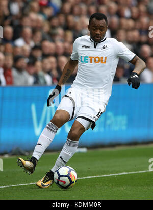 Swansea City's Jordan Ayew Foto Stock