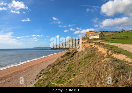 Eype, Dorset, Inghilterra, Regno Unito Foto Stock