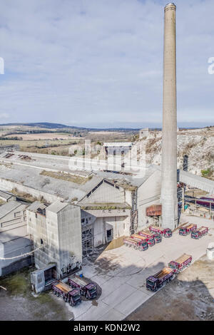 Shoreham Cement funziona Foto Stock