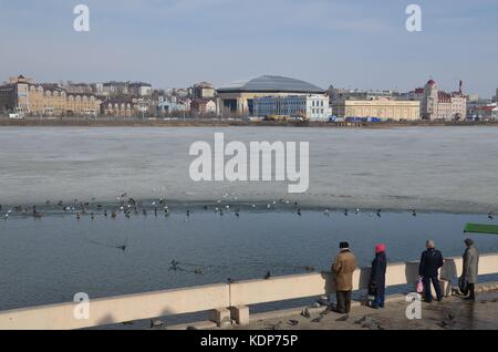 Kazan (Kasan), il Tatarstan, Russland Foto Stock