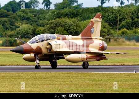 Francese Air Force Dassault Mirage 2000D 652/3-XN EC03.003/ Couteau Delta at the RIAT, RAF Fairford, Gloucestershire, Regno Unito, 16 luglio 2017 Foto Stock