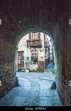 La brigue (Alpes Maritimes, Francia) Foto Stock