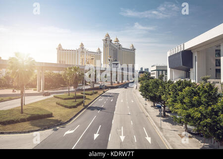 Autostrada a Macao Cina Foto Stock