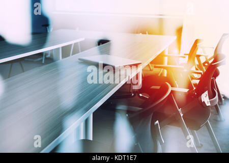Abstract background aziendale con sala riunioni Foto Stock
