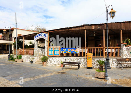 Taverne, Perivolia, Larnaca, Cipro. Foto Stock